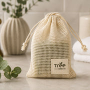 Cotton Mesh Soap Bag