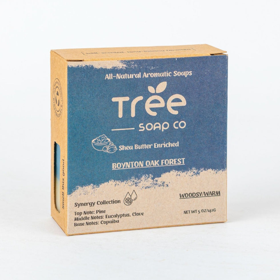 Boynton Oak Forest Soap | Pine, Eucalyptus & Clove | Tree Soap Co ...