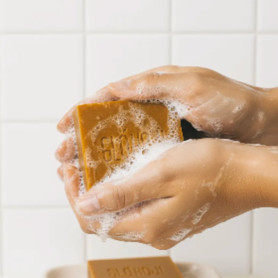 GLOKOJI Brightening Face & Body Soap - 2 PACK